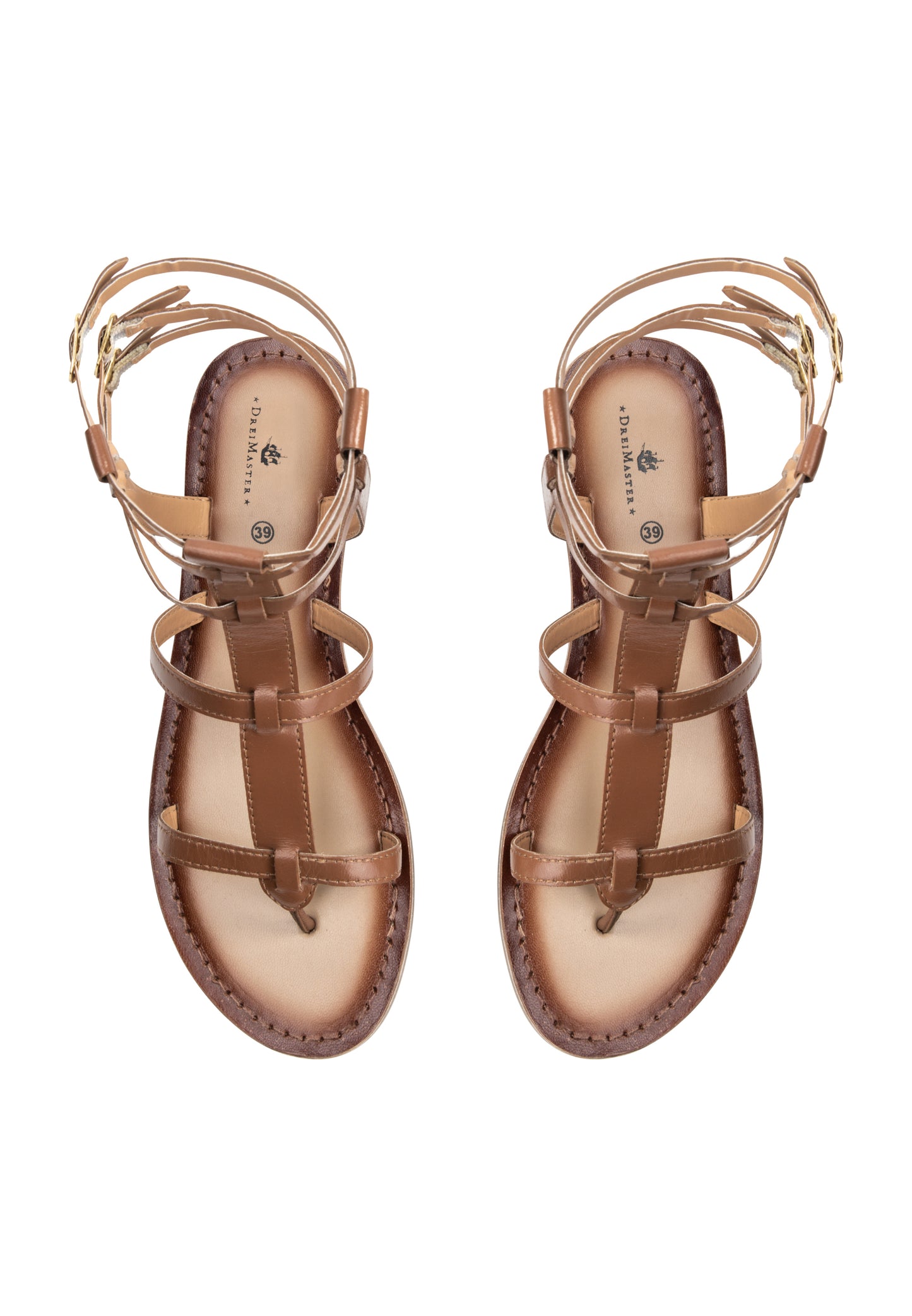 DreiMaster Vintage women's leather sandals