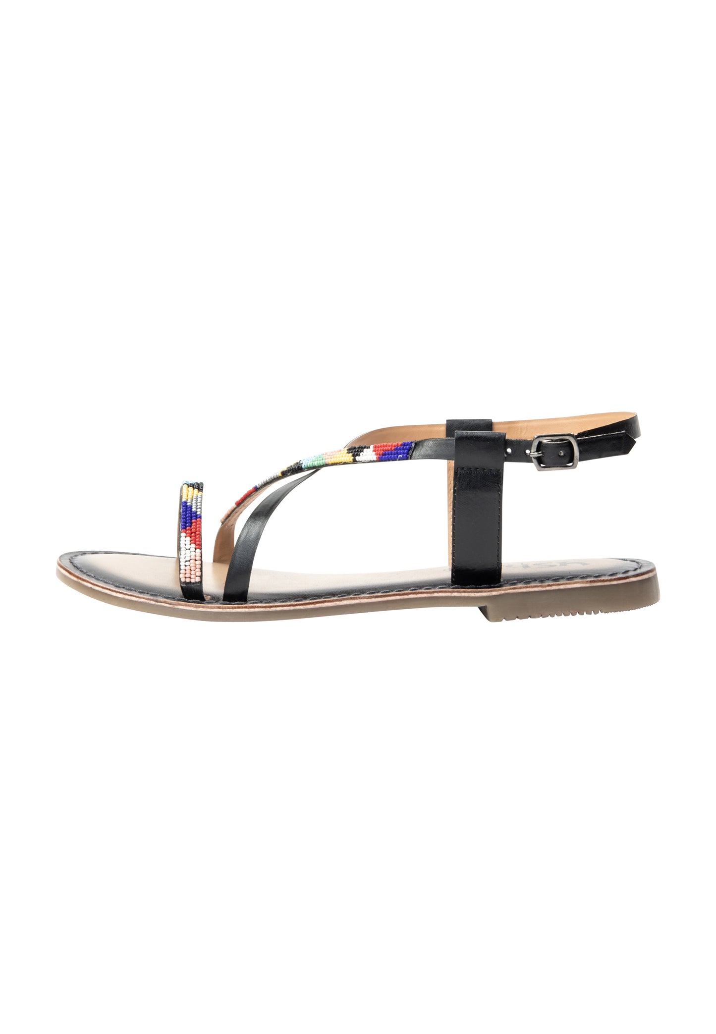 usha FESTIVAL women's beaded Sandals