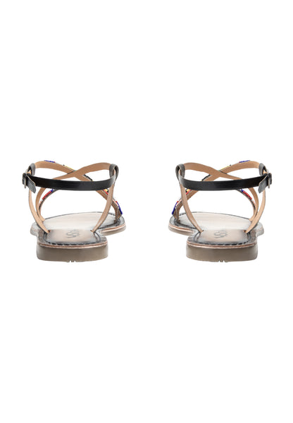 usha FESTIVAL women's beaded Sandals