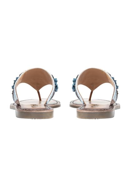 usha FESTIVAL women's beaded Sandals
