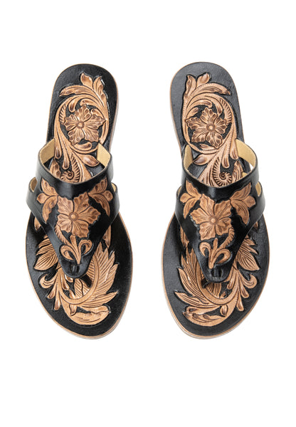 usha FESTIVAL women's leather sandals