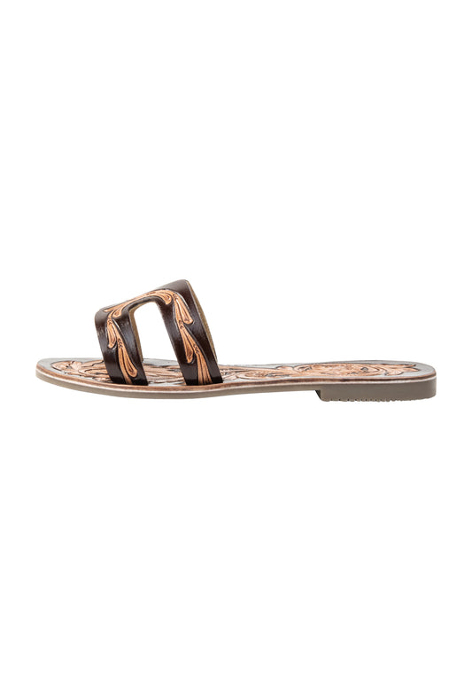 usha FESTIVAL women's leather sandals