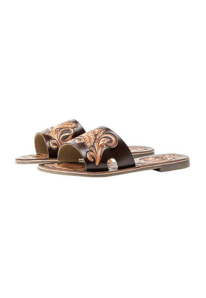 usha FESTIVAL women's leather sandals