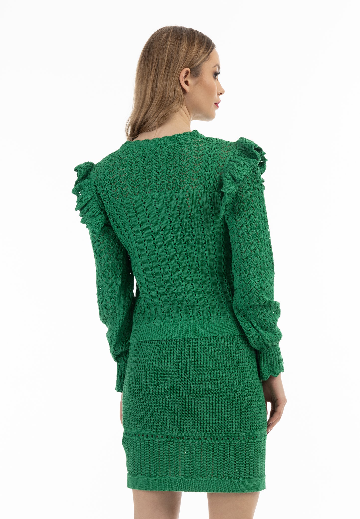 faina damski sweter dzianinowy