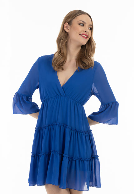 faina Women's Mini Dress With Ruffles