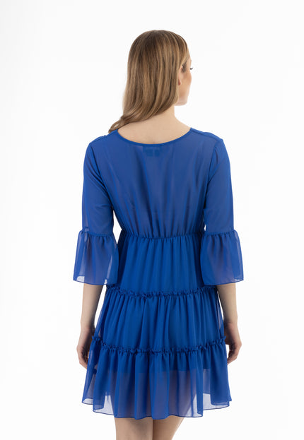 faina Women's Mini Dress With Ruffles