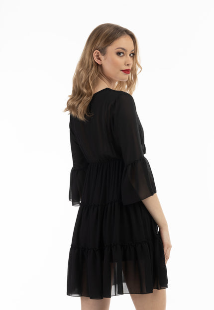 faina Women's Mini Dress With Ruffles