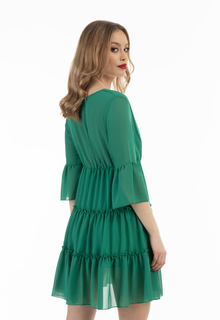 faina Women's Mini Dress With Ruffles