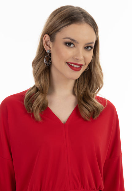 faina Women's Cropped Long Sleeve Shirt