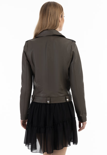 faina women's leather jacket