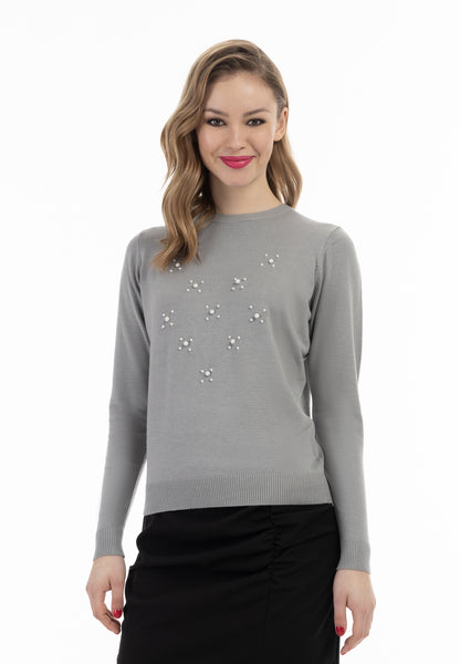 faina damski sweter z dzianiny