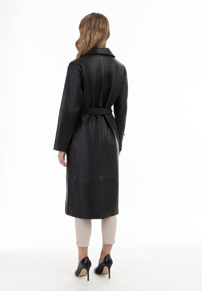 faina women's Leather coat