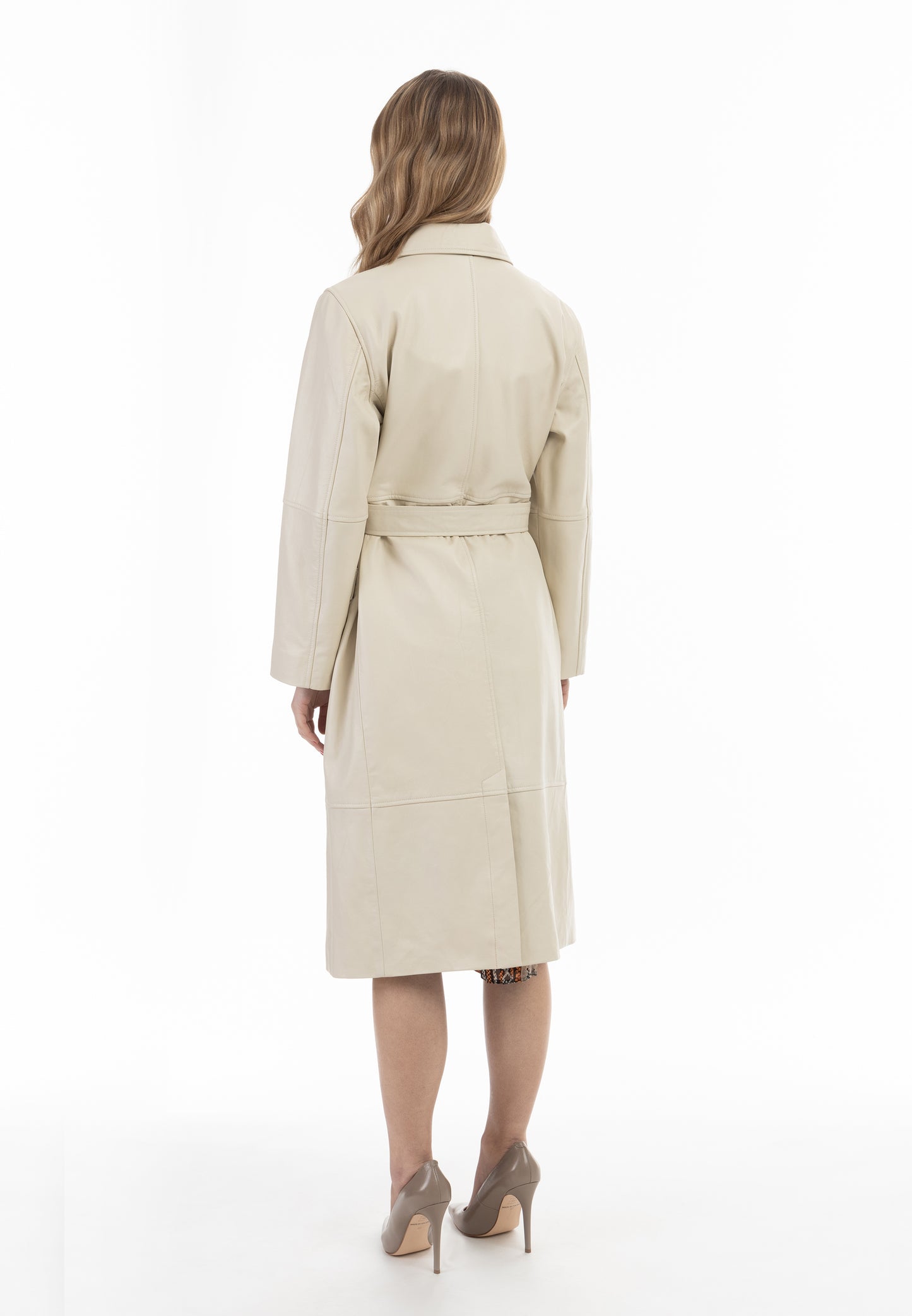 faina women's Leather coat