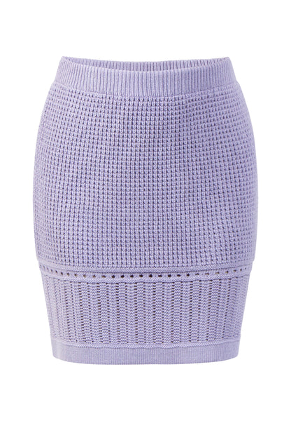 faina women's knit mini skirt
