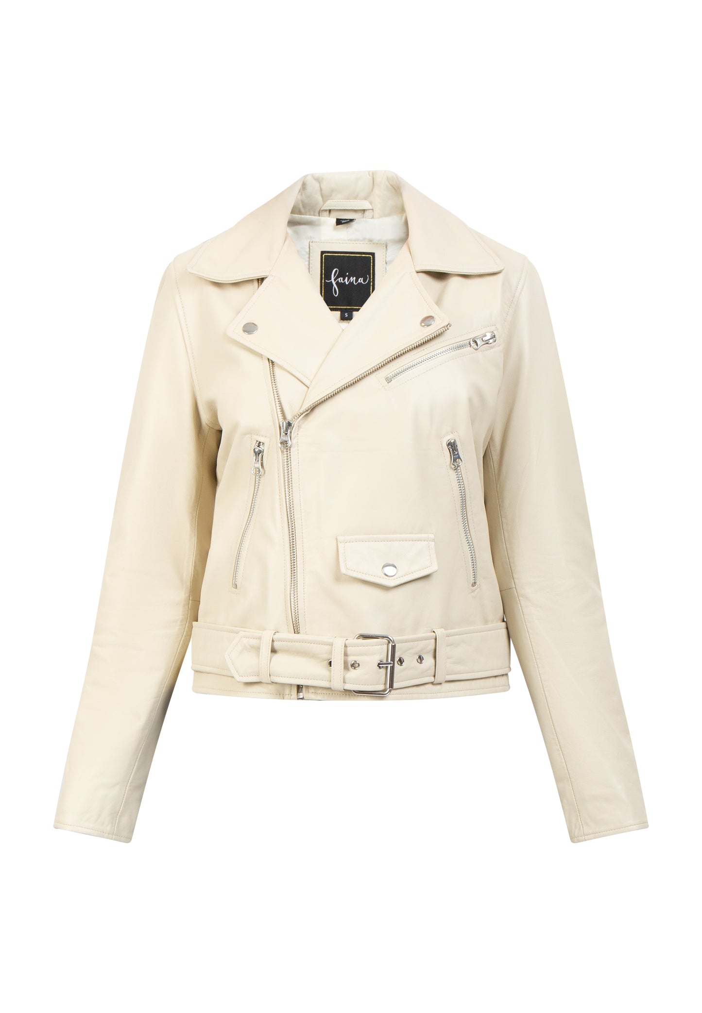 faina women's leather jacket