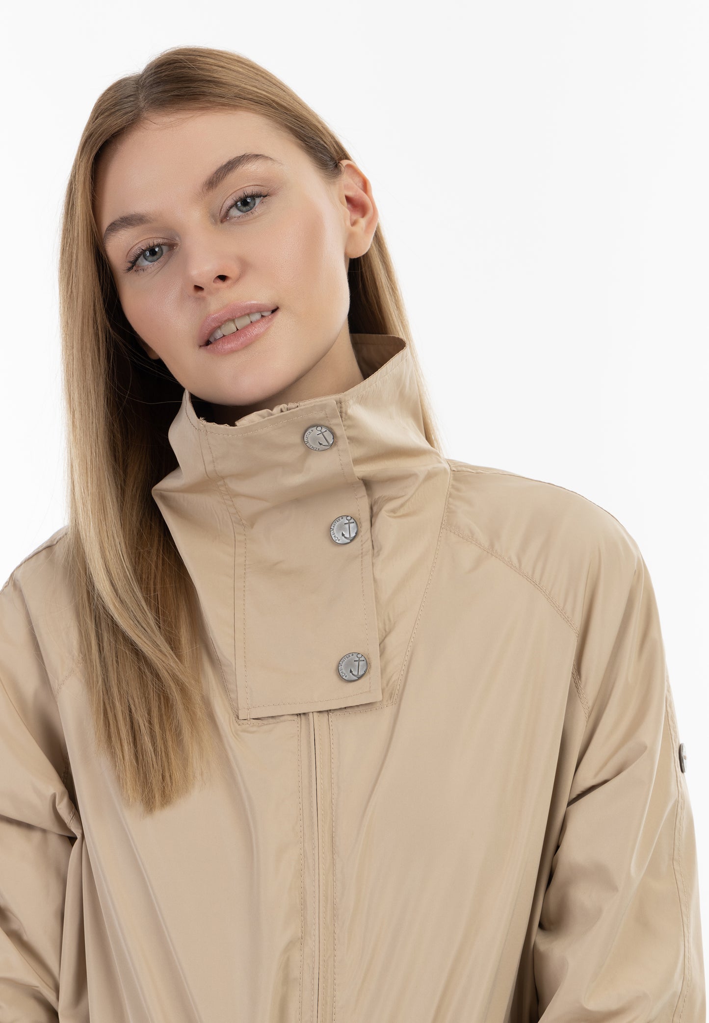 DreiMaster Maritim women's transitional coat recycled material