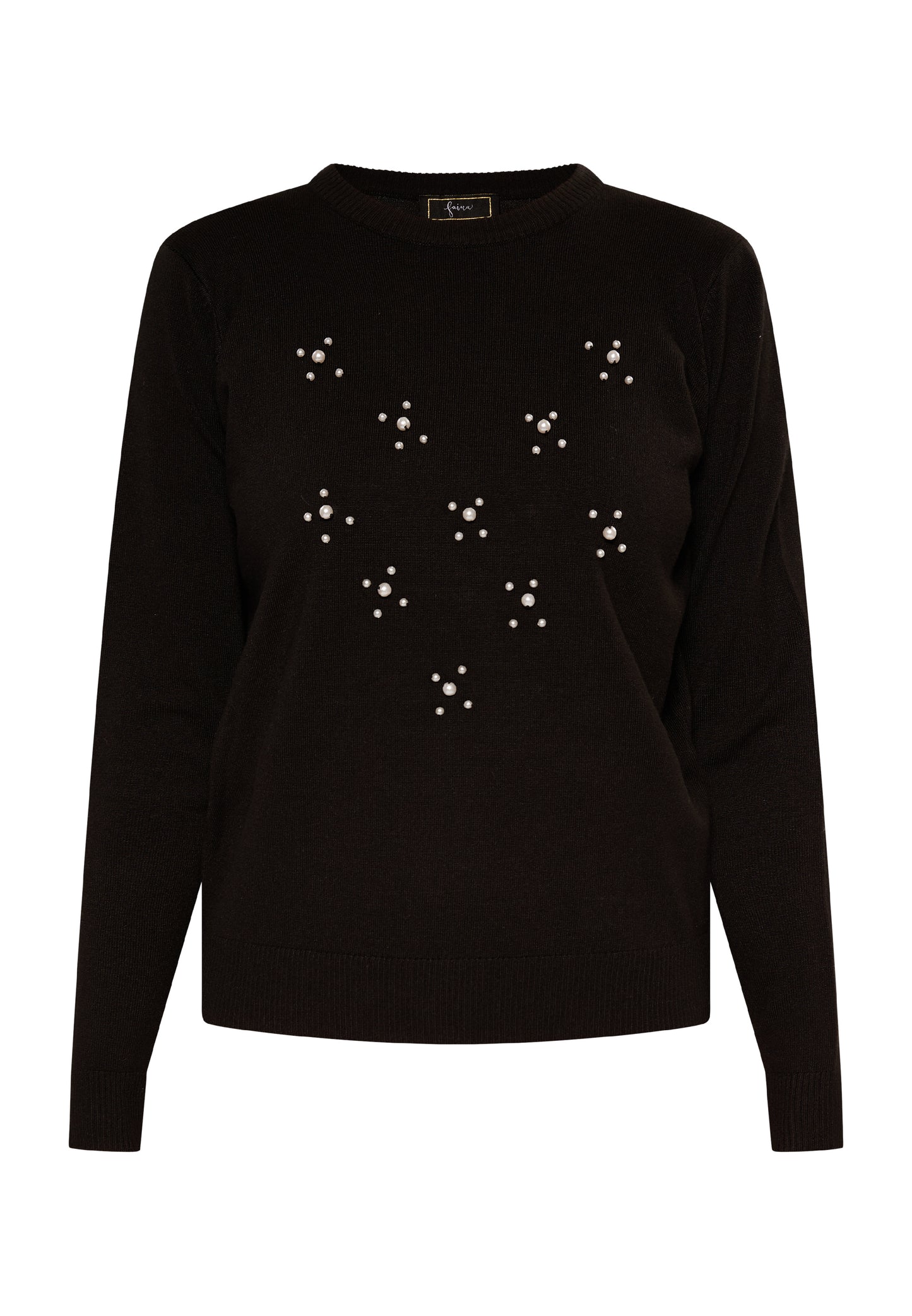 faina damski sweter z dzianiny