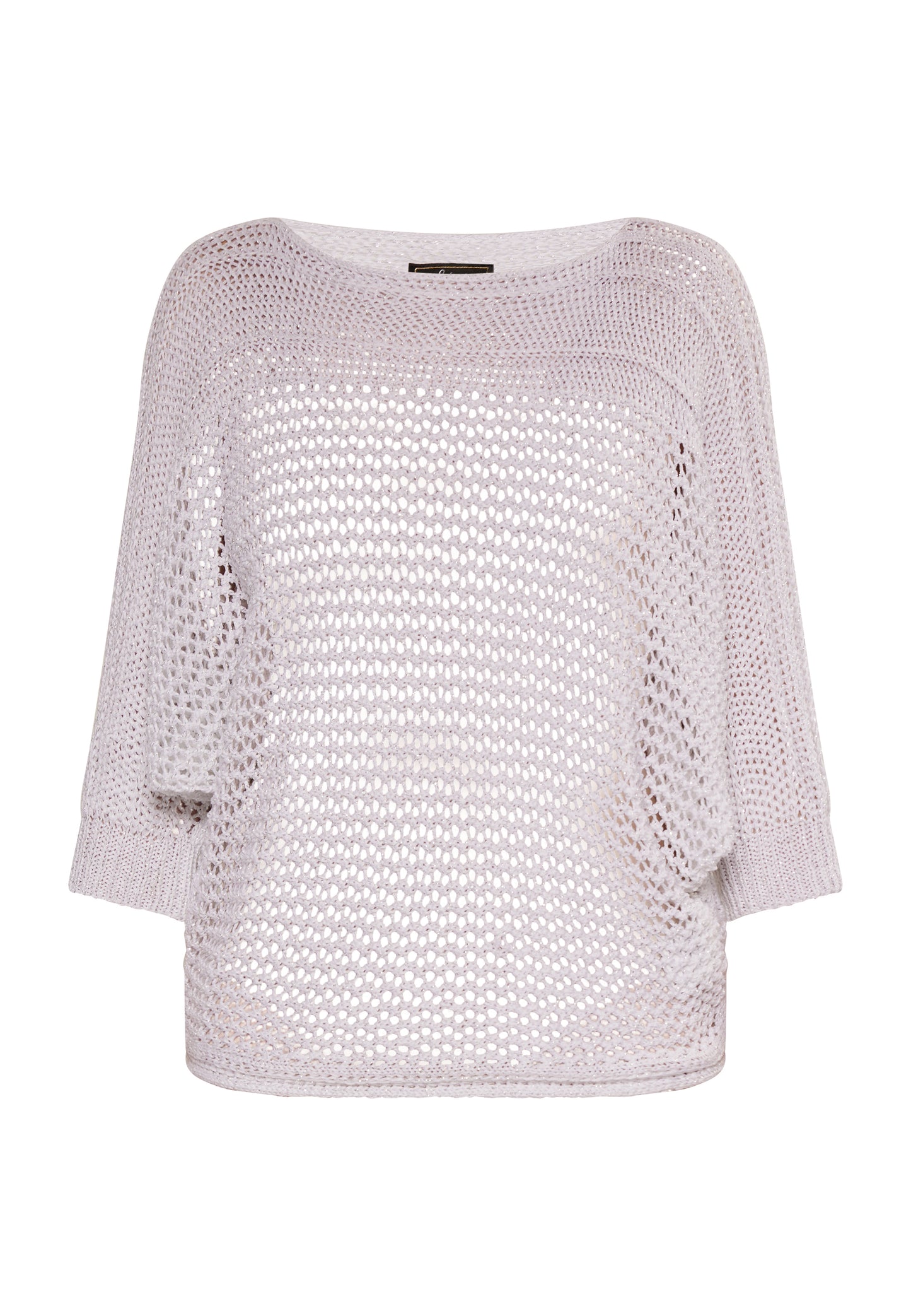 faina women's wide-meshed knitted sweater
