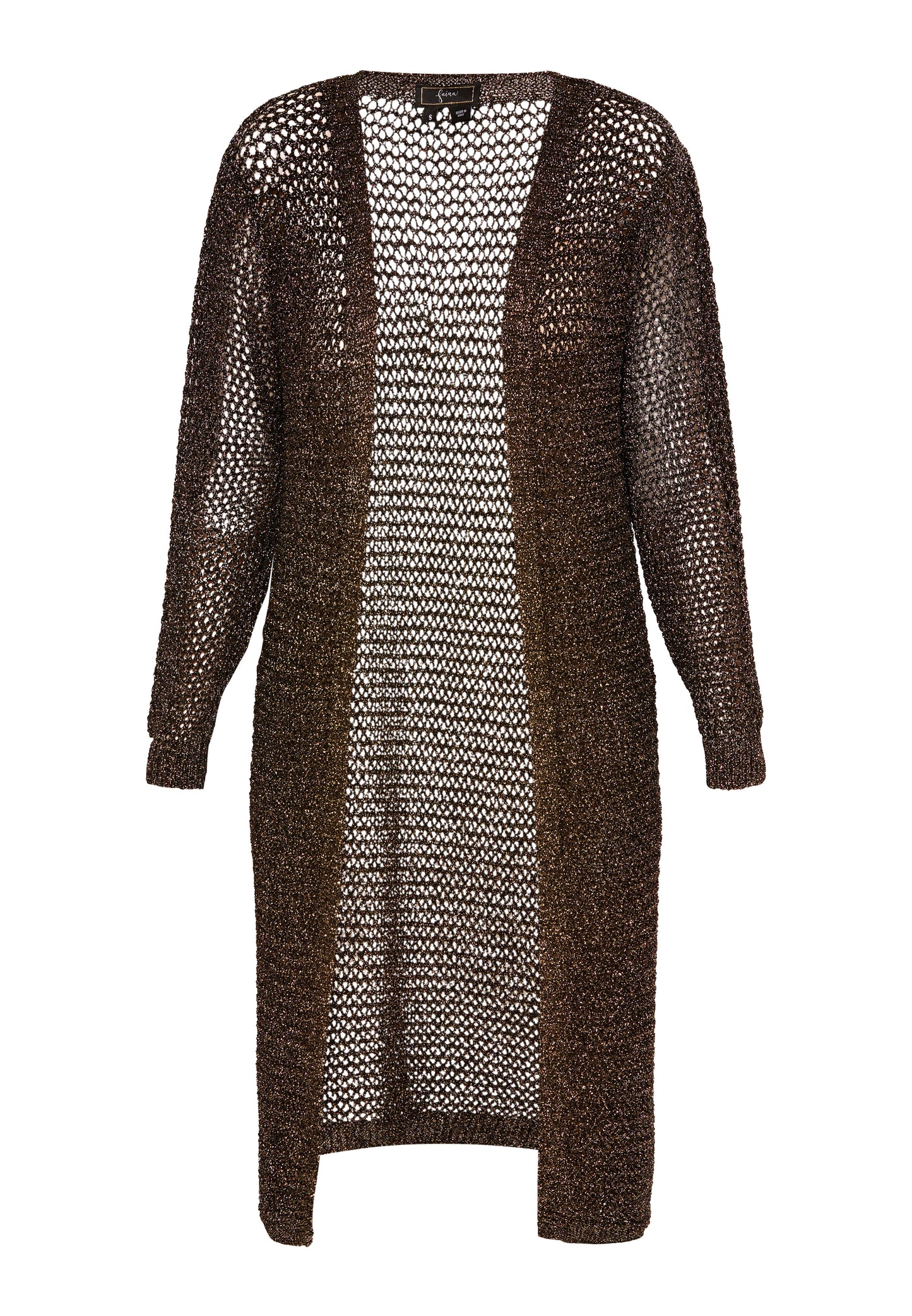 faina women's cardigan with fancy yarn