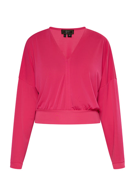 faina Women's Cropped Long Sleeve Shirt