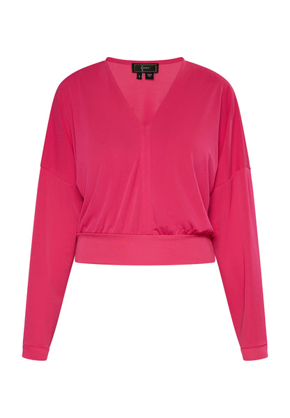faina women's cropped long sleeve shirt