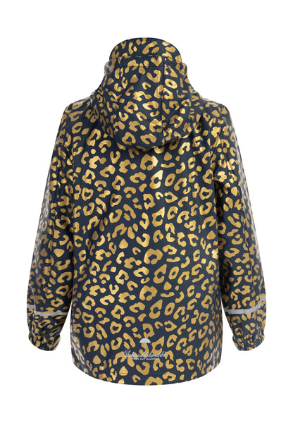 Schmuddelwedda girl's rain coat with print
