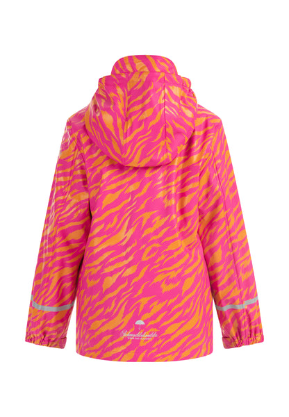 Schmuddelwedda girl's rain coat with print