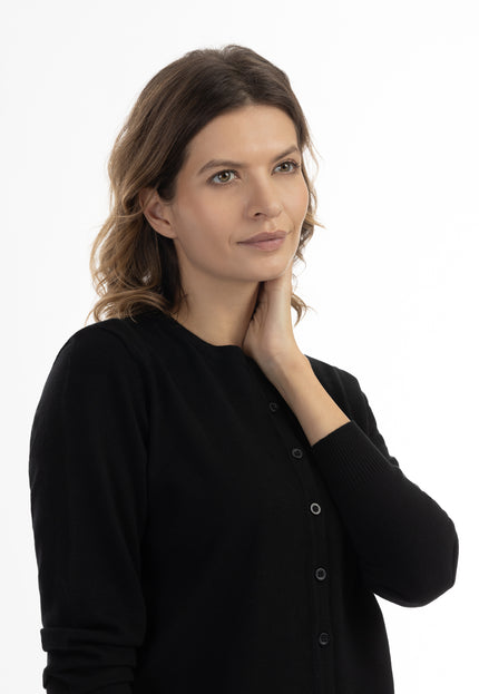usha BLACK Kardigan damski