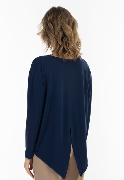 usha BLACK LABEL Women's Long Sleeve Blouse