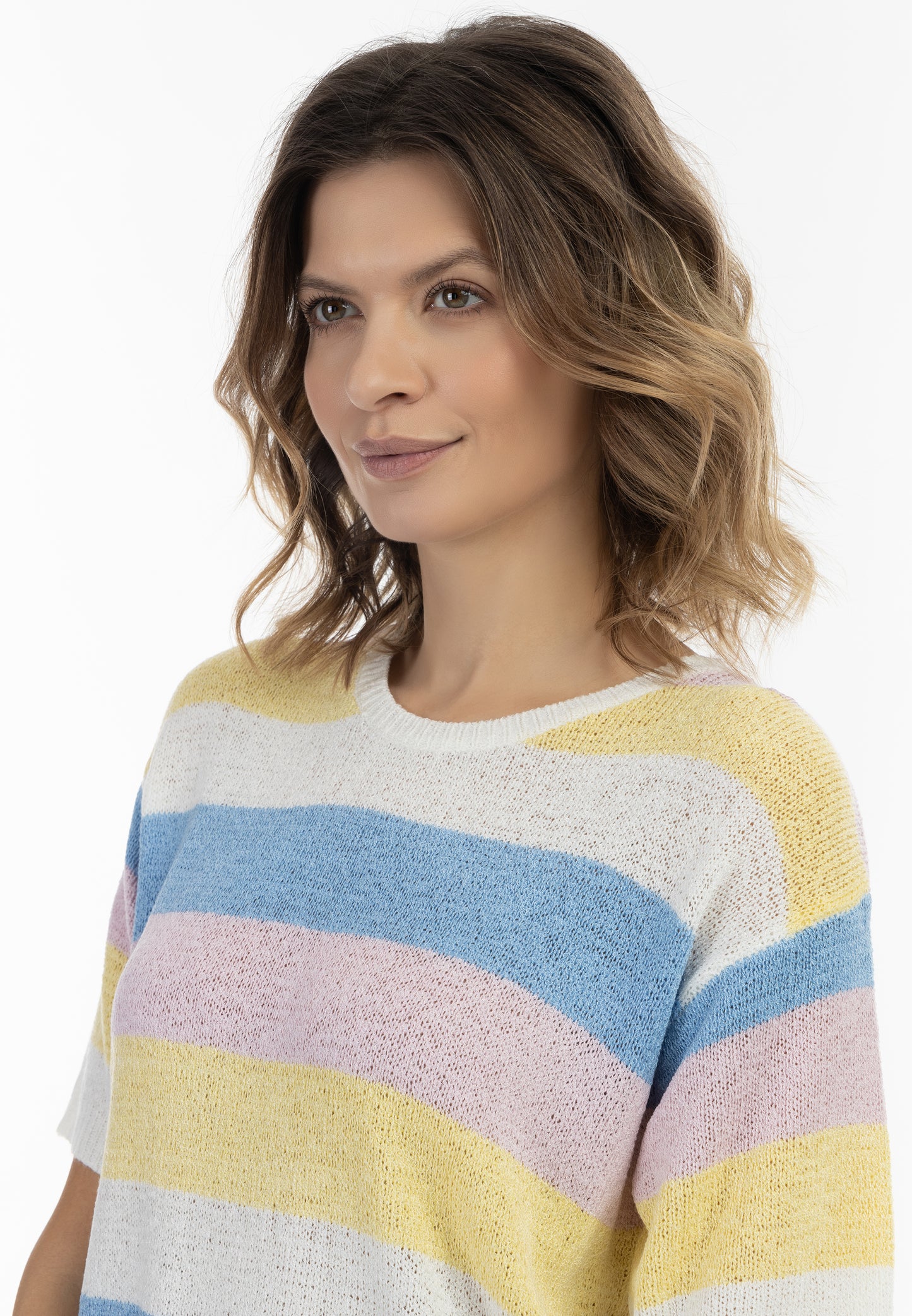 usha BLUE LABEL damski sweter z dzianiny