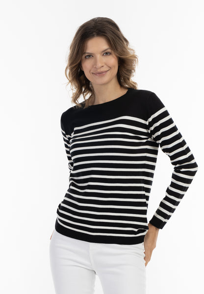usha BLUE LABEL damski sweter z dzianiny