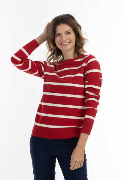 usha BLUE LABEL damski sweter z dzianiny