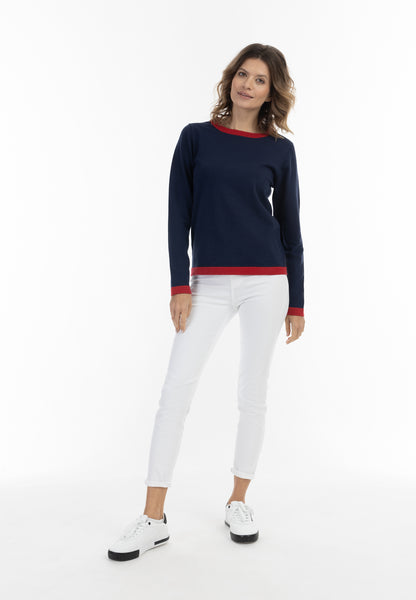 usha BLUE LABEL damski sweter z dzianiny
