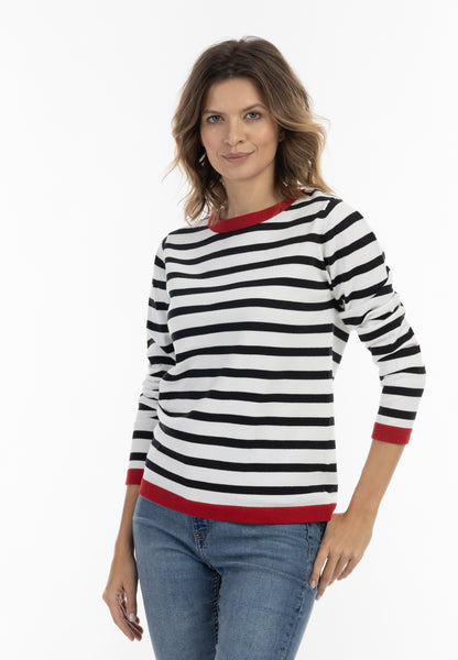 usha BLUE LABEL damski sweter z dzianiny
