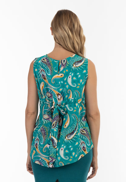 usha women's sleeveless blouse top