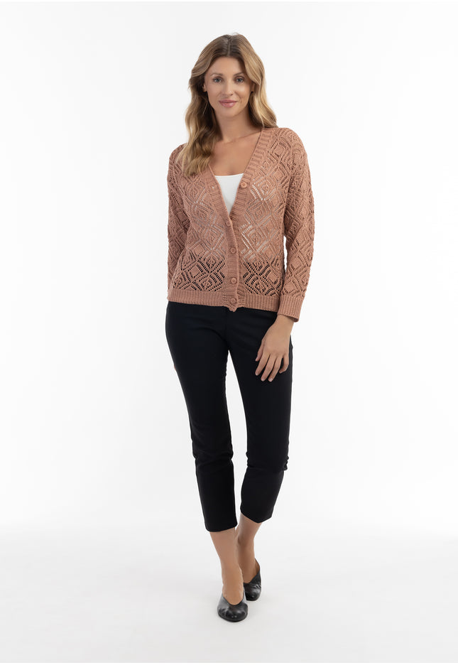 usha Women's Knit Cardigan