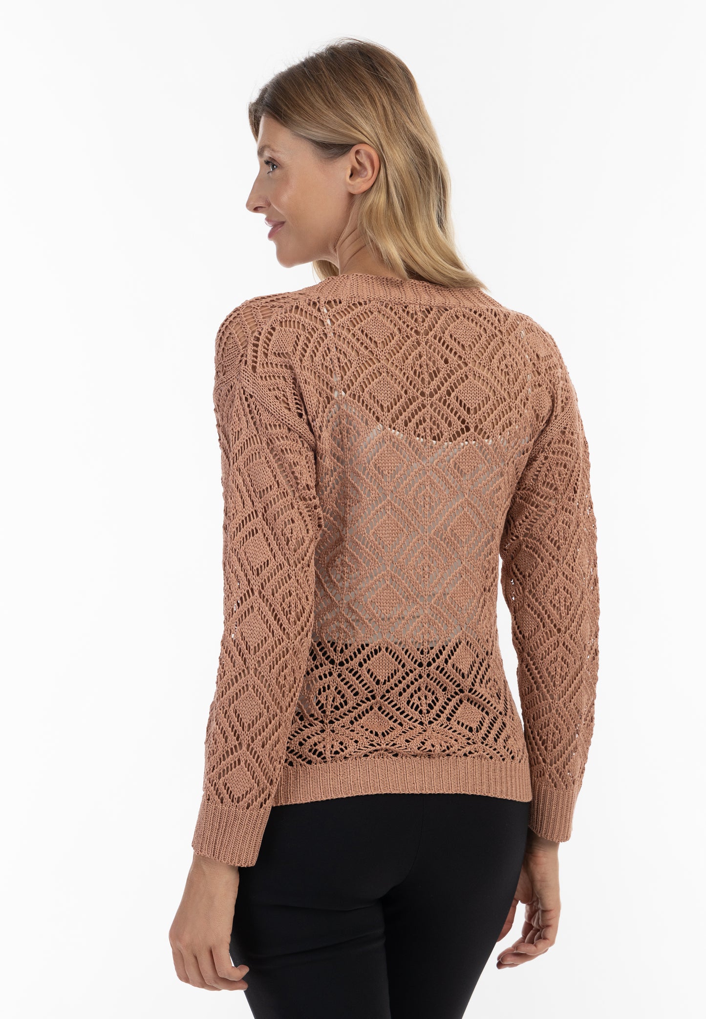 usha women's knit cardigan