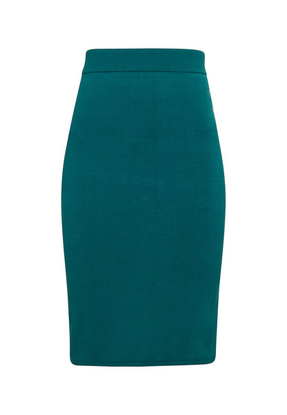 usha women's knit midi skirt