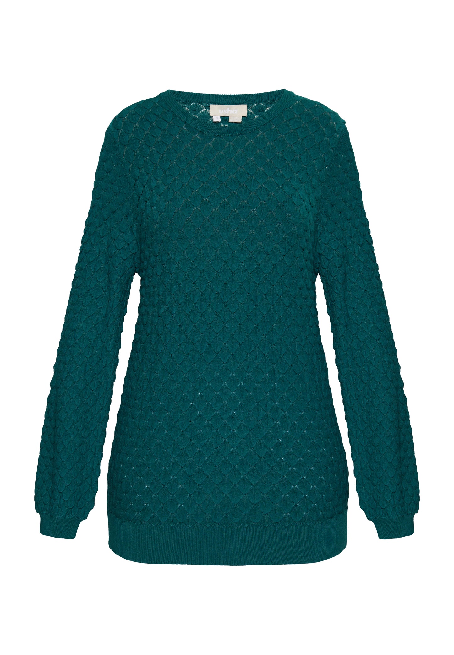 usha damski sweter z dzianiny