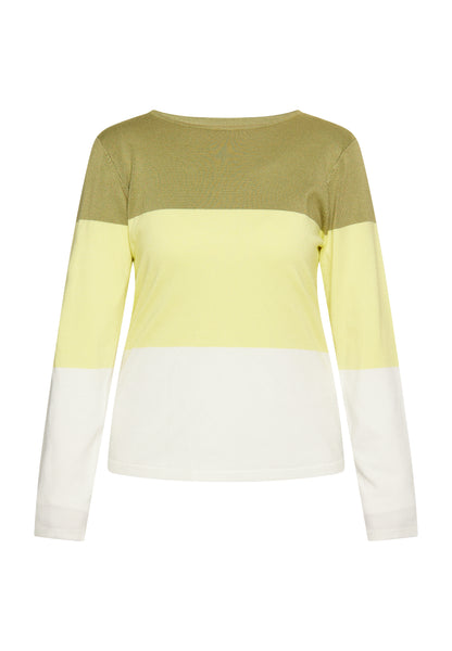 usha BLUE LABEL damski sweter w delikatne paski