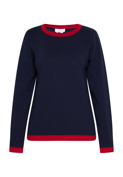 usha BLUE LABEL damski sweter z dzianiny
