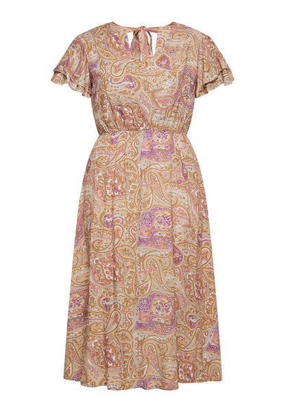 usha FESTIVAL women's paisley print dress