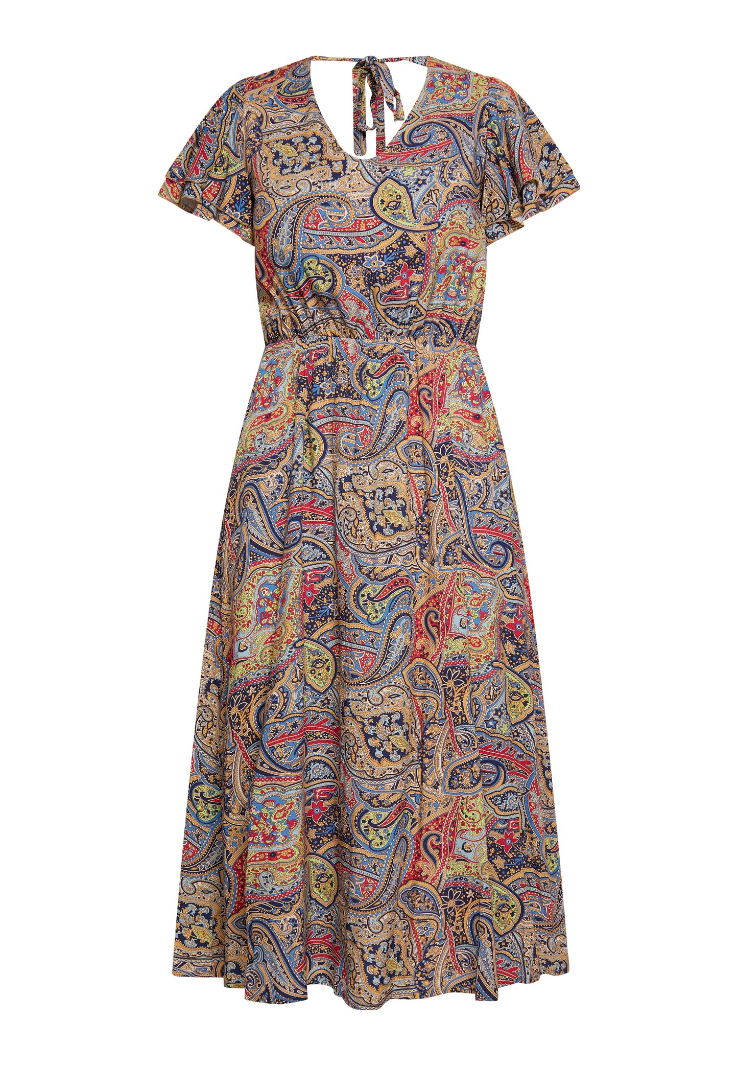 usha FESTIVAL women's paisley print dress