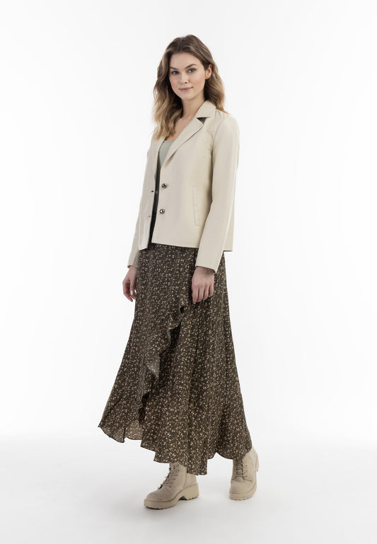 DreiMaster Vintage women's leather blazer