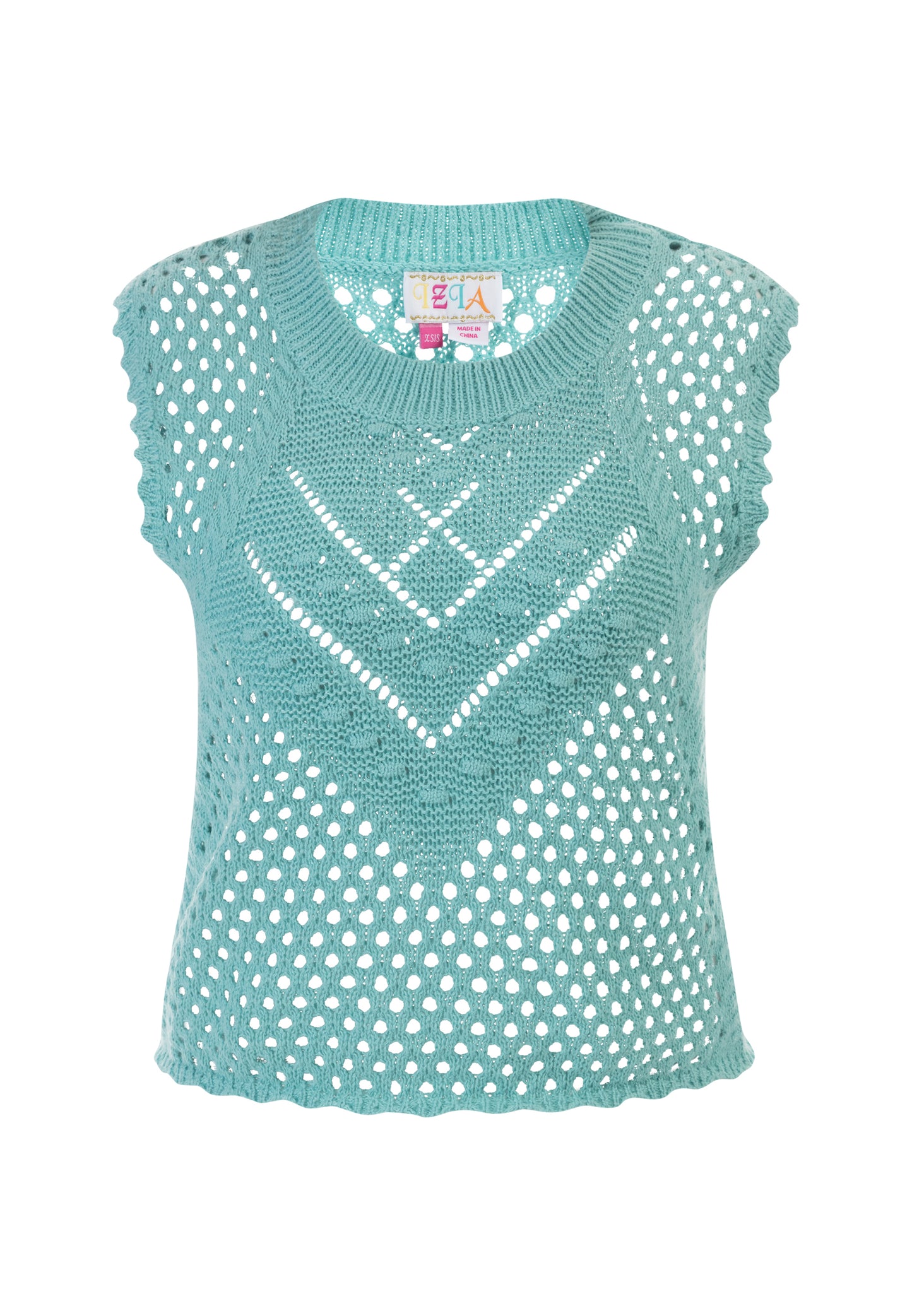IZIA women's knitted sweater vest