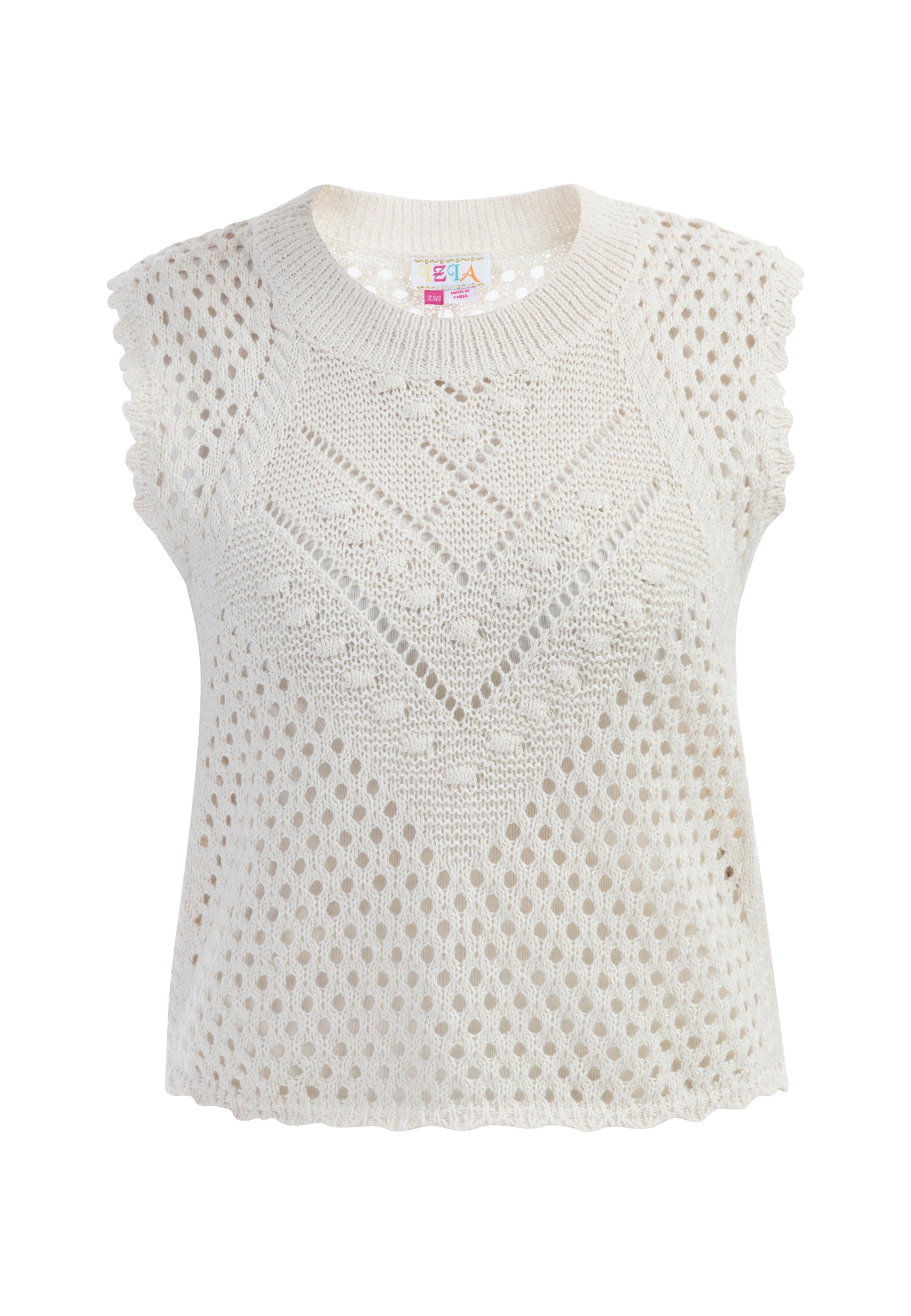 IZIA women's knitted sweater vest