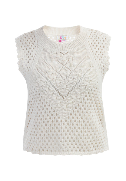 IZIA women's knitted sweater vest