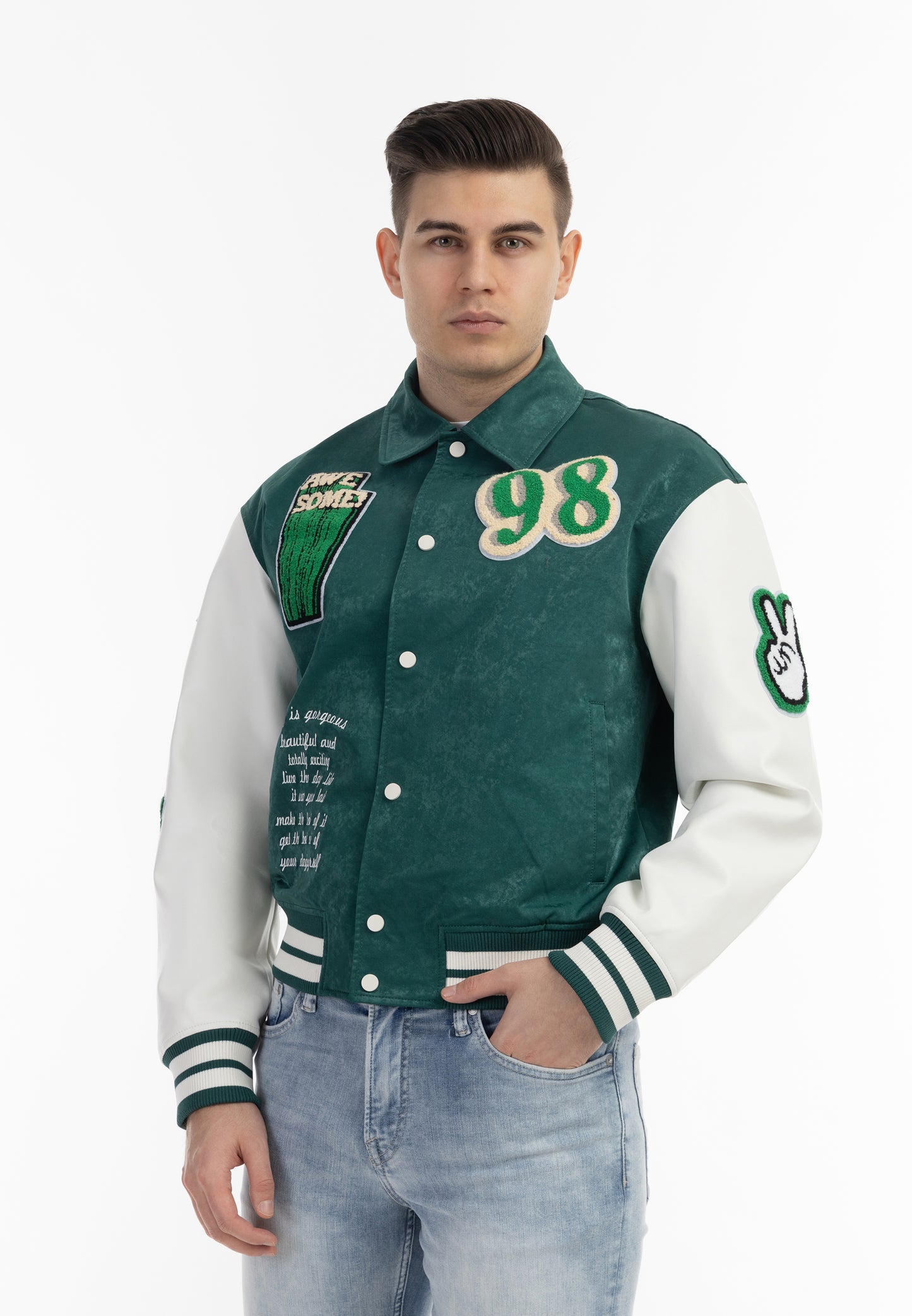 Mo men's college jacket