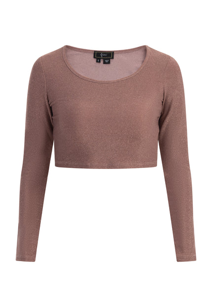 faina Women's Cropped Jersey Top