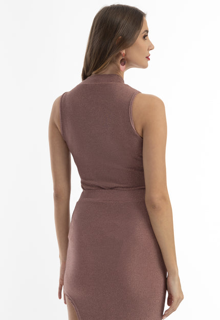 faina Women's Body In Glitter Look